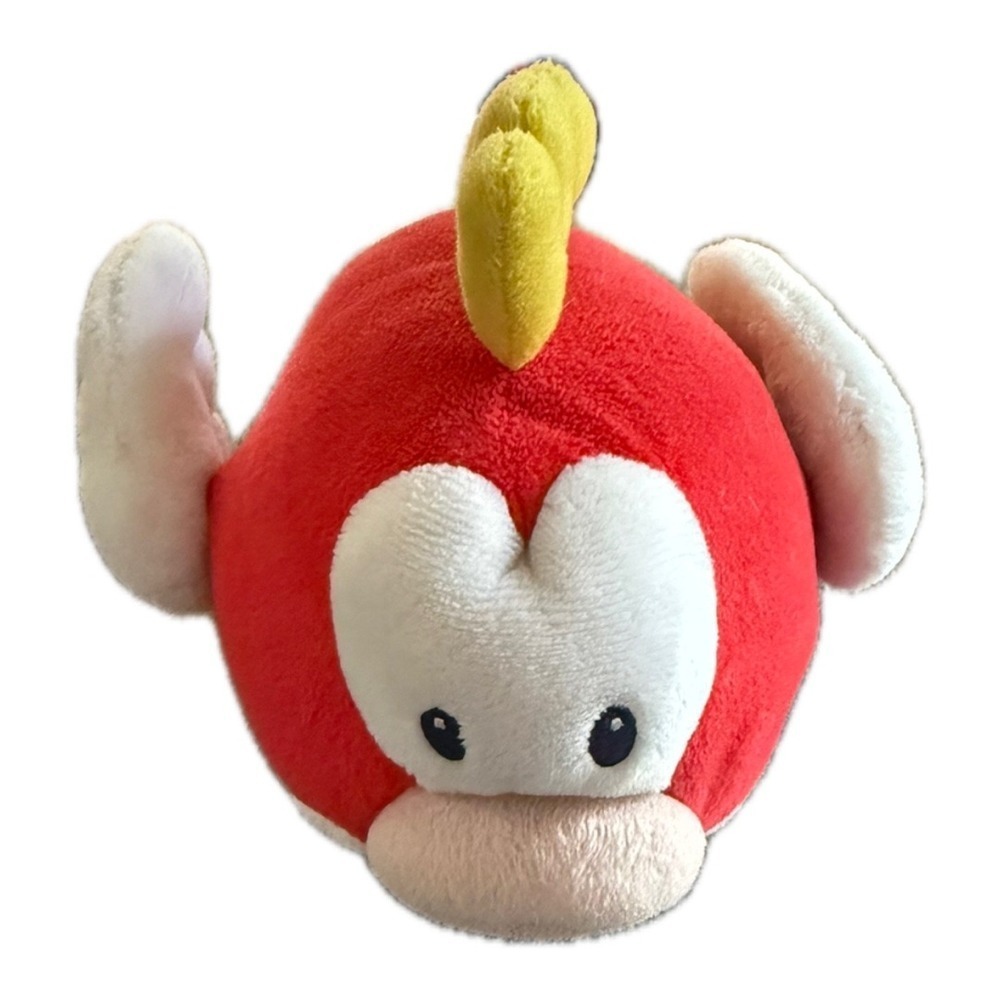 Cheep cheep Fish D2902A Super Mario Bros sanei Plush 6" Stuffed Toy Doll